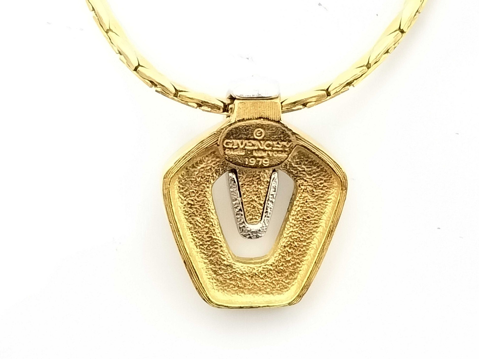 GIVENCHY Rhinestone Necklace GP Necklace