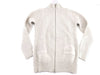 LOUIS VUITTON Wool and Cashmere Zip Cardigan Size: L Beige with Box