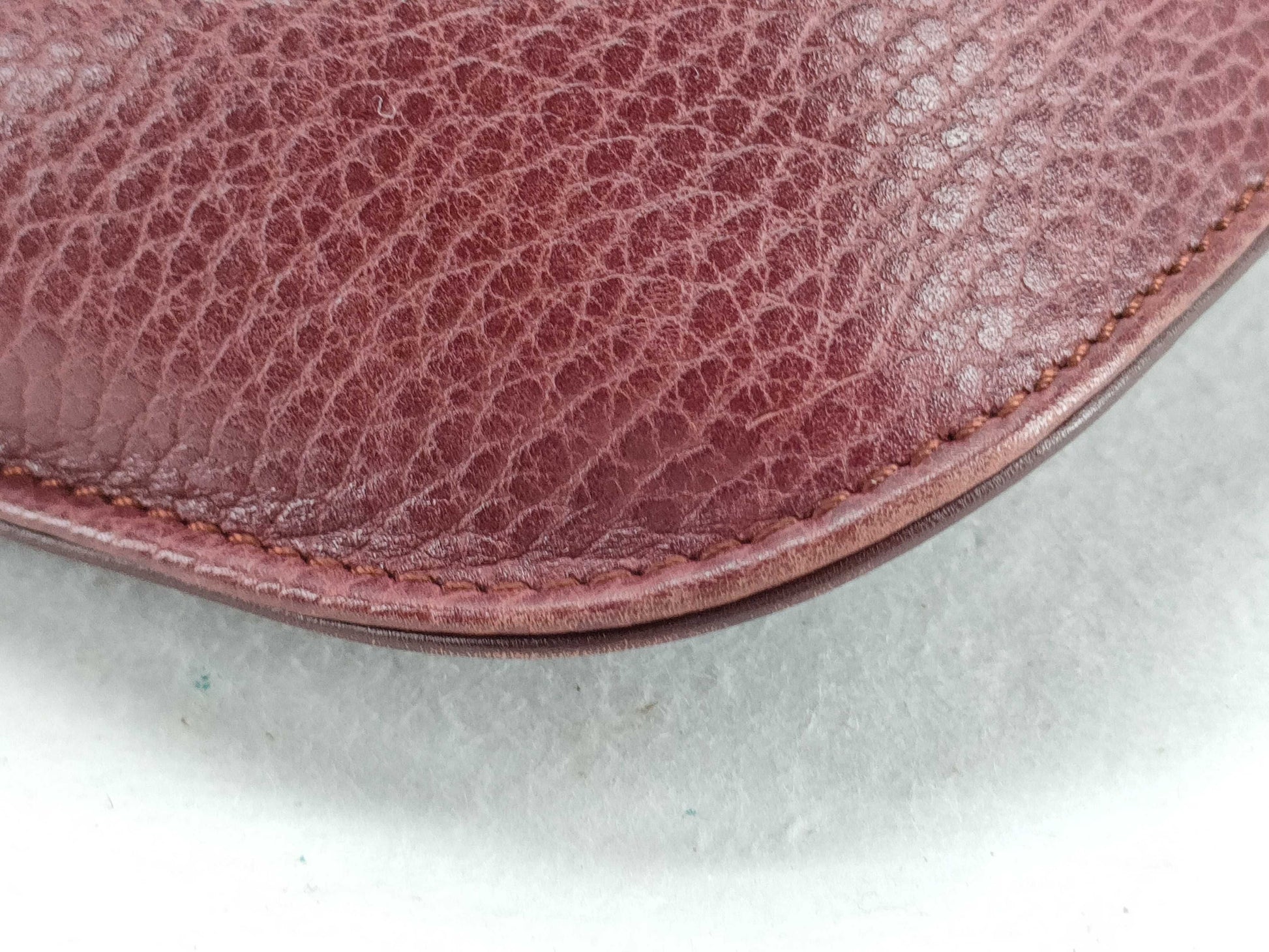 Cartier Must Leather Clutch Bag, Bordeaux, with Dust Bag