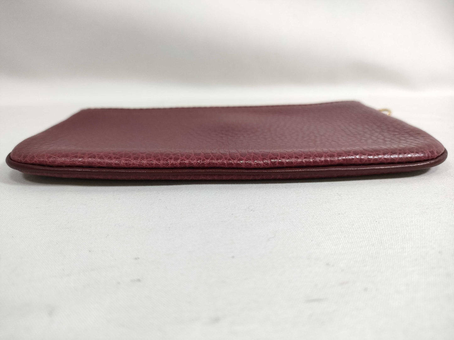 Cartier Must Must Line Leather Pouch Bordeaux Pouch