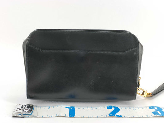Cartier Pasha Line Leather Clutch Bag Black Clutch Bag