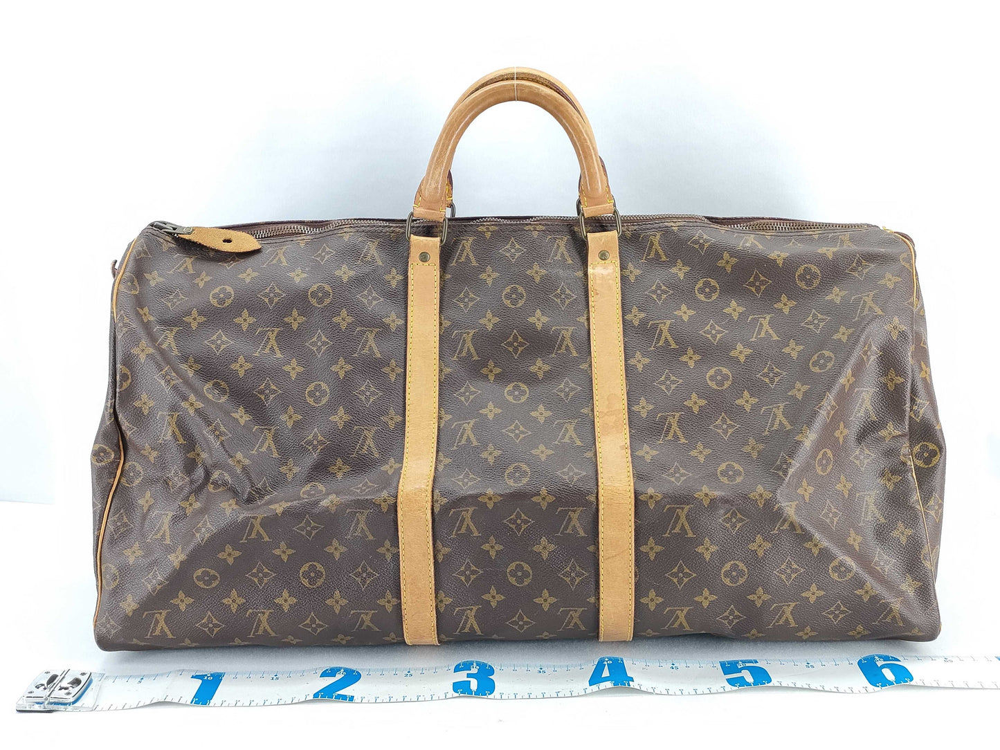 LOUIS VUITTON Monogram M41422 Monogram Keepall 60 Boston Bag