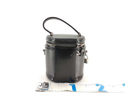 LOUIS VUITTON Epi M52226 Cannes Noir Handbag with Cadena and Shoulder Strap