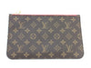 LOUIS VUITTON Monogram M41177 Monogram Neverfull Cerise Pouch 