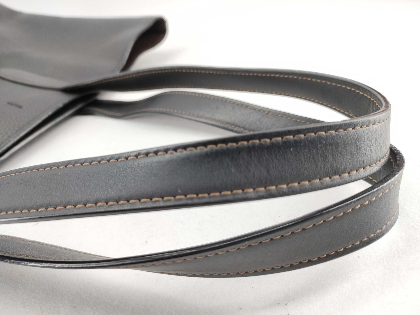 COACH C0240 Leather Gotham Tote 34 Bag Black Tote Bag