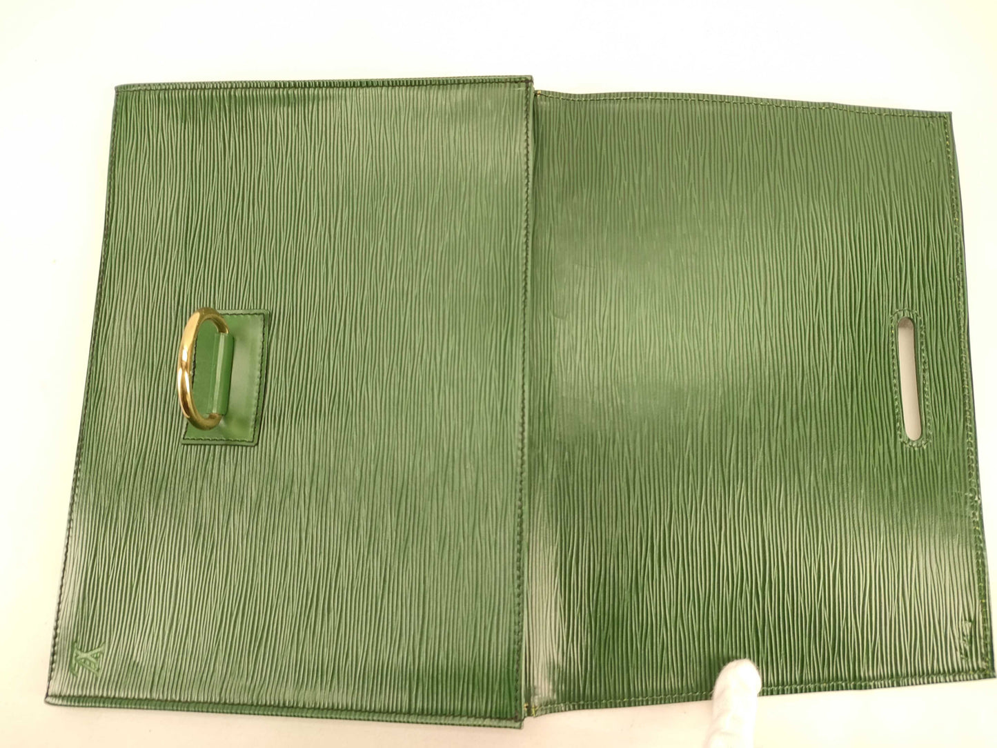 LOUIS VUITTON Epi M52712 Epi Iena 32 Borneo Green Clutch Bag