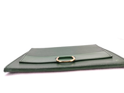 LOUIS VUITTON Epi M52712 Epi Iena 32 Borneo Green Clutch Bag