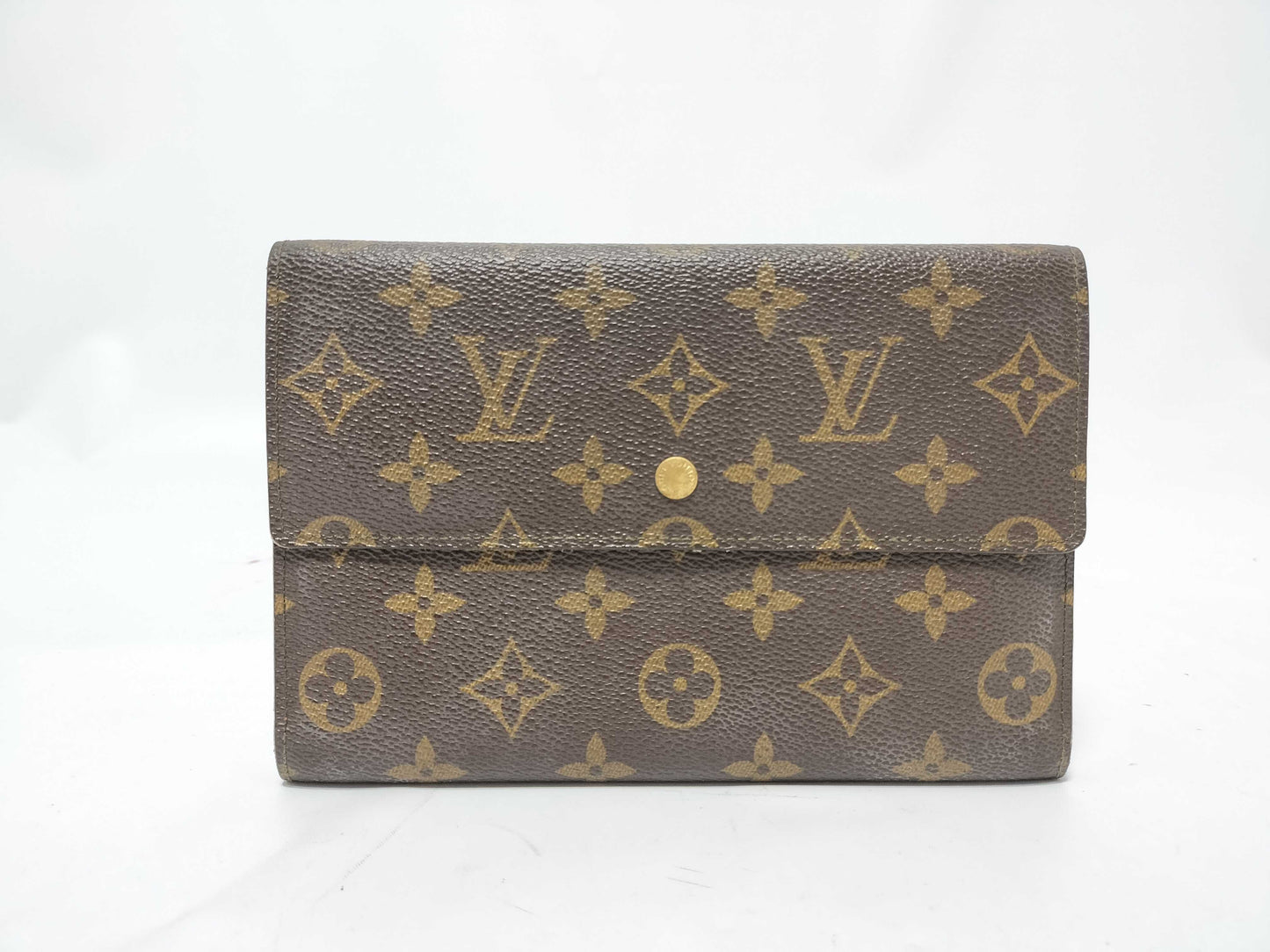 LOUIS VUITTON Monogram M60135 Monogram Pochette Passport Wallet