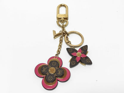 LOUIS VUITTON Monogram M63084 Monogram Porte Clé Blooming Flower Key Case/Key Holder