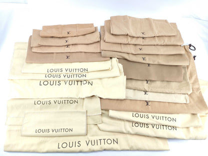 Set of 20 Louis Vuitton Dust Bags 