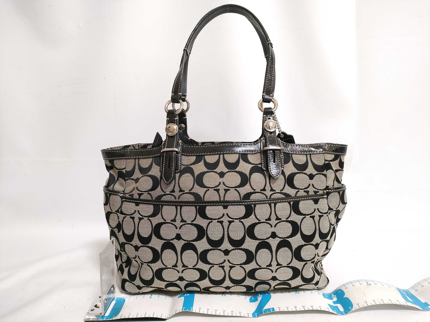 COACH Signature Tote Bag Black