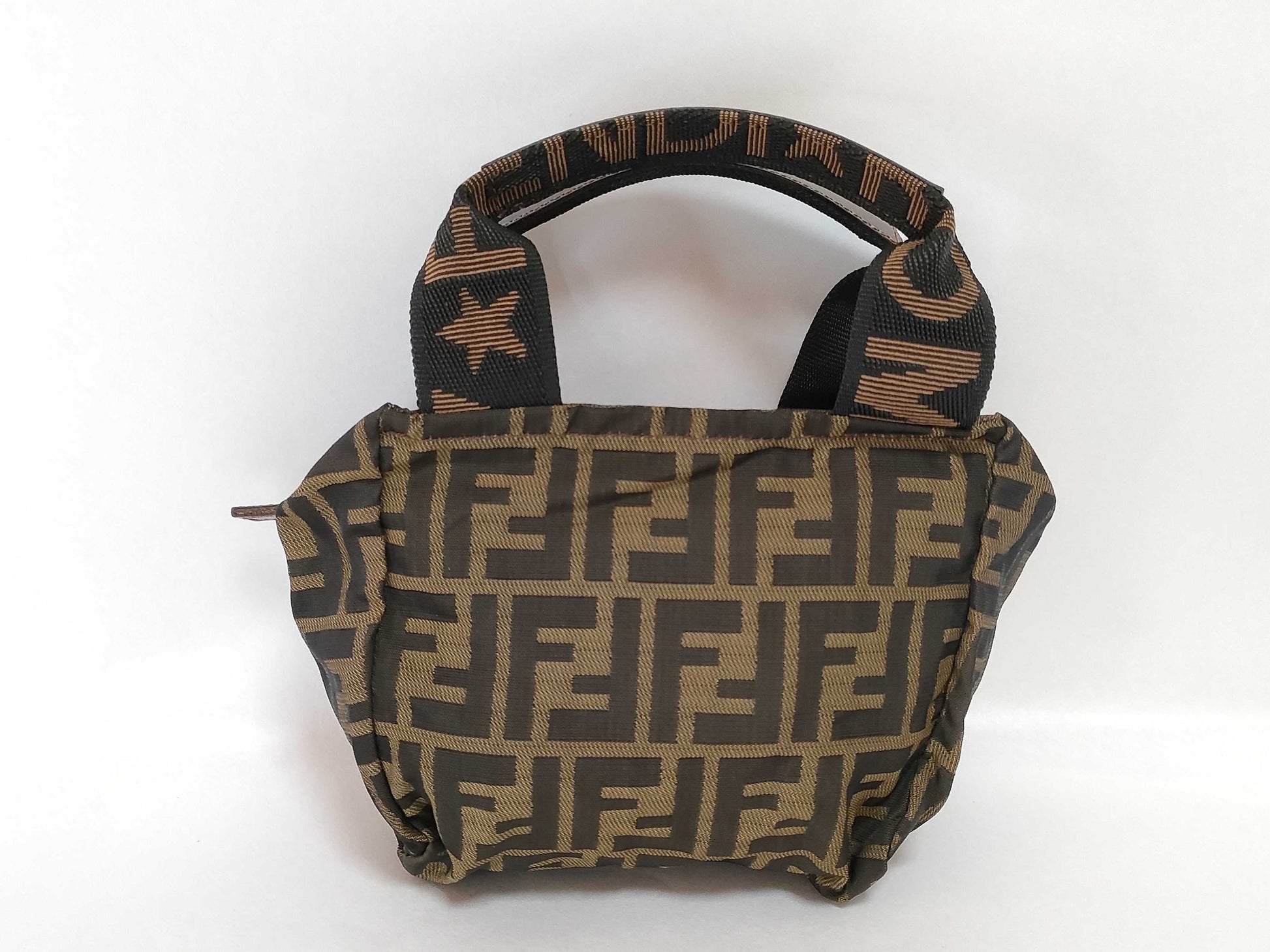 FENDI Zucca pattern Fendi Zucca hand pouch handbag