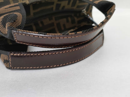 FENDI Zucca pattern Fendi Zucca hand pouch handbag