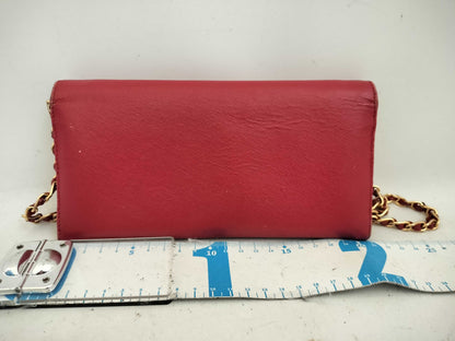 PRADA Prada Chain Wallet Red Wallet