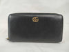 GUCCI Leather Zippy Wallet Black