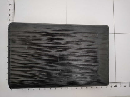 LOUIS VUITTON Epi Wallet Black