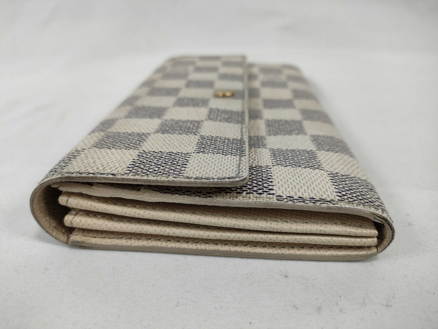 LOUIS VUITTON Damier Azur Louis Vuitton Damier Azur Wallet