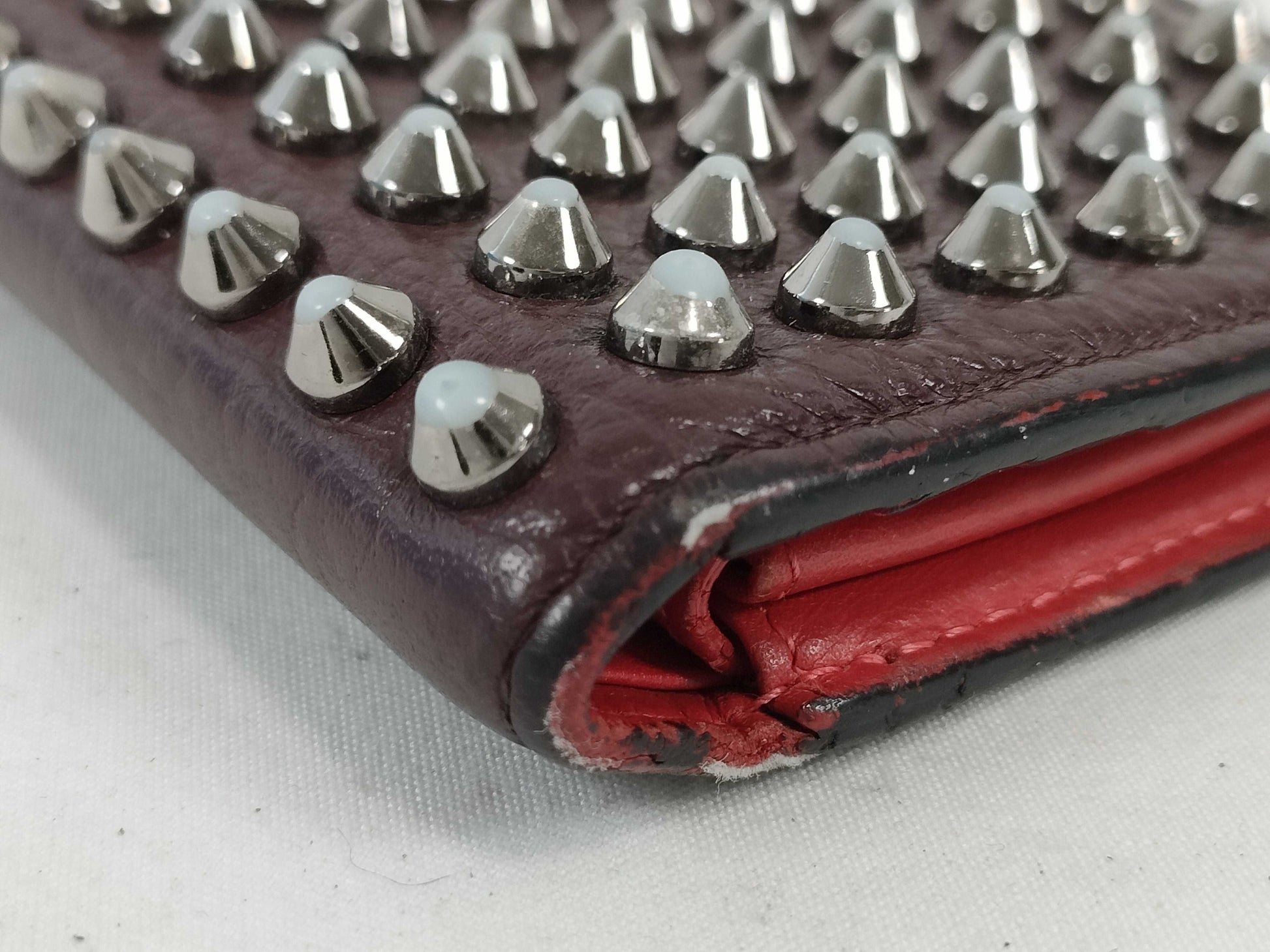 Christian Louboutin Studded Folding Wallet