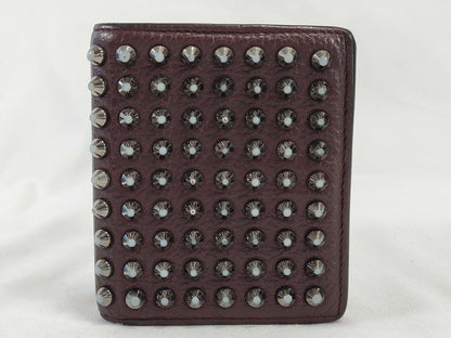 Christian Louboutin Studded Folding Wallet