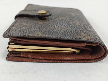 LOUIS VUITTON Monogram Louis Vuitton Monogram Folding Wallet