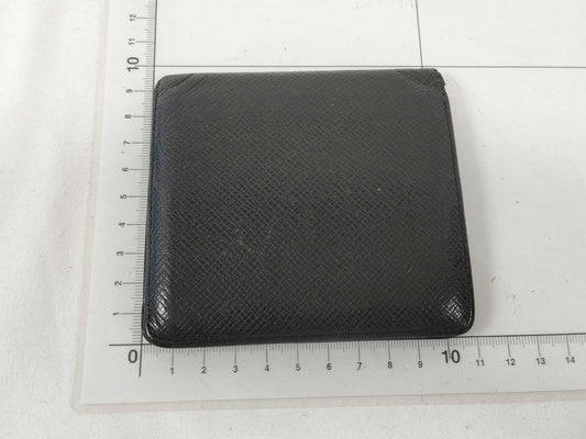 LOUIS VUITTON Taiga Bifold Wallet, Black