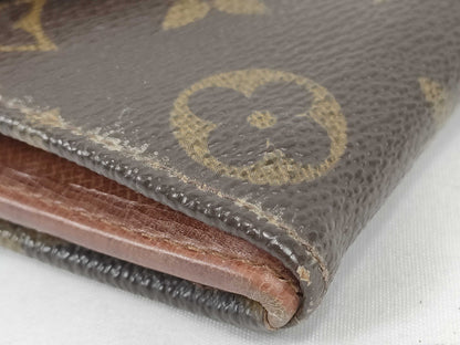 LOUIS VUITTON Monogram Louis Vuitton Monogram Folding Wallet