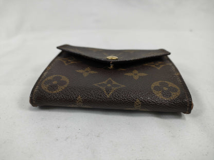 LOUIS VUITTON Monogram Louis Vuitton Monogram Folding Wallet