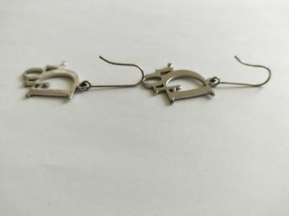 Dior Dior logo earrings