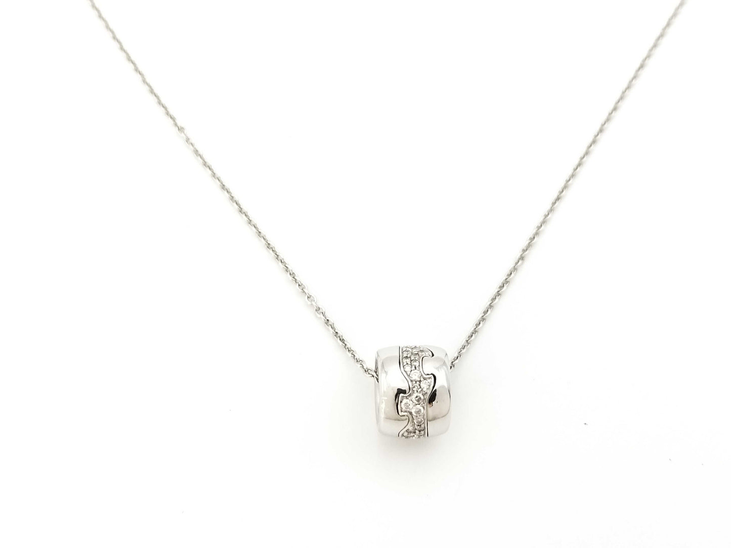 Georg Jensen Diamond 750 5.4g Necklace 