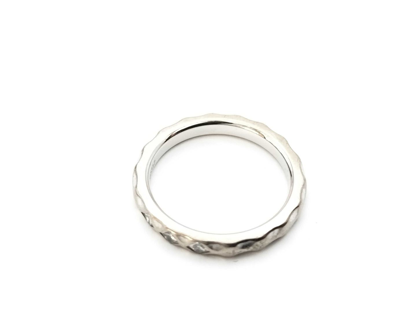 LOUIS VUITTON Infini 3PD #49 WG Au750 3.6g Ring 