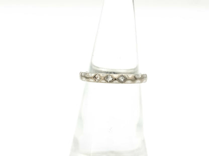 LOUIS VUITTON Infini 3PD #49 WG Au750 3.6g Ring 