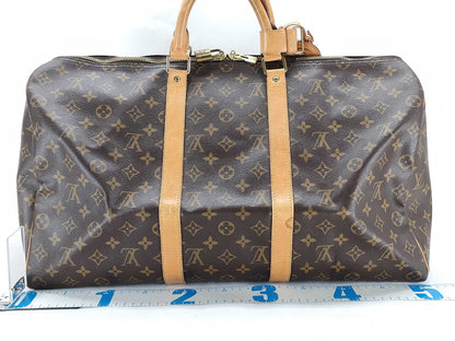 LOUIS VUITTON Monogram Keepall 50 Boston Bag