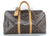 LOUIS VUITTON Monogram Keepall 50 Boston Bag