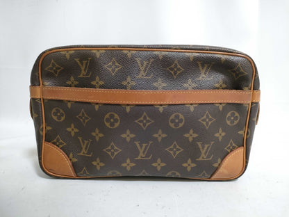 LOUIS VUITTON Monogram Compiegne Clutch Bag