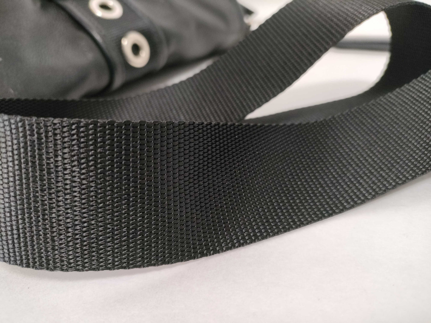 PRADA Nylon Prada Nylon Leather Shoulder Bag Shoulder Bag