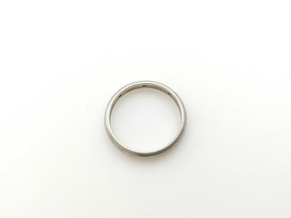 Cartier Band #49 3PD Pt950 2.8g Ring 