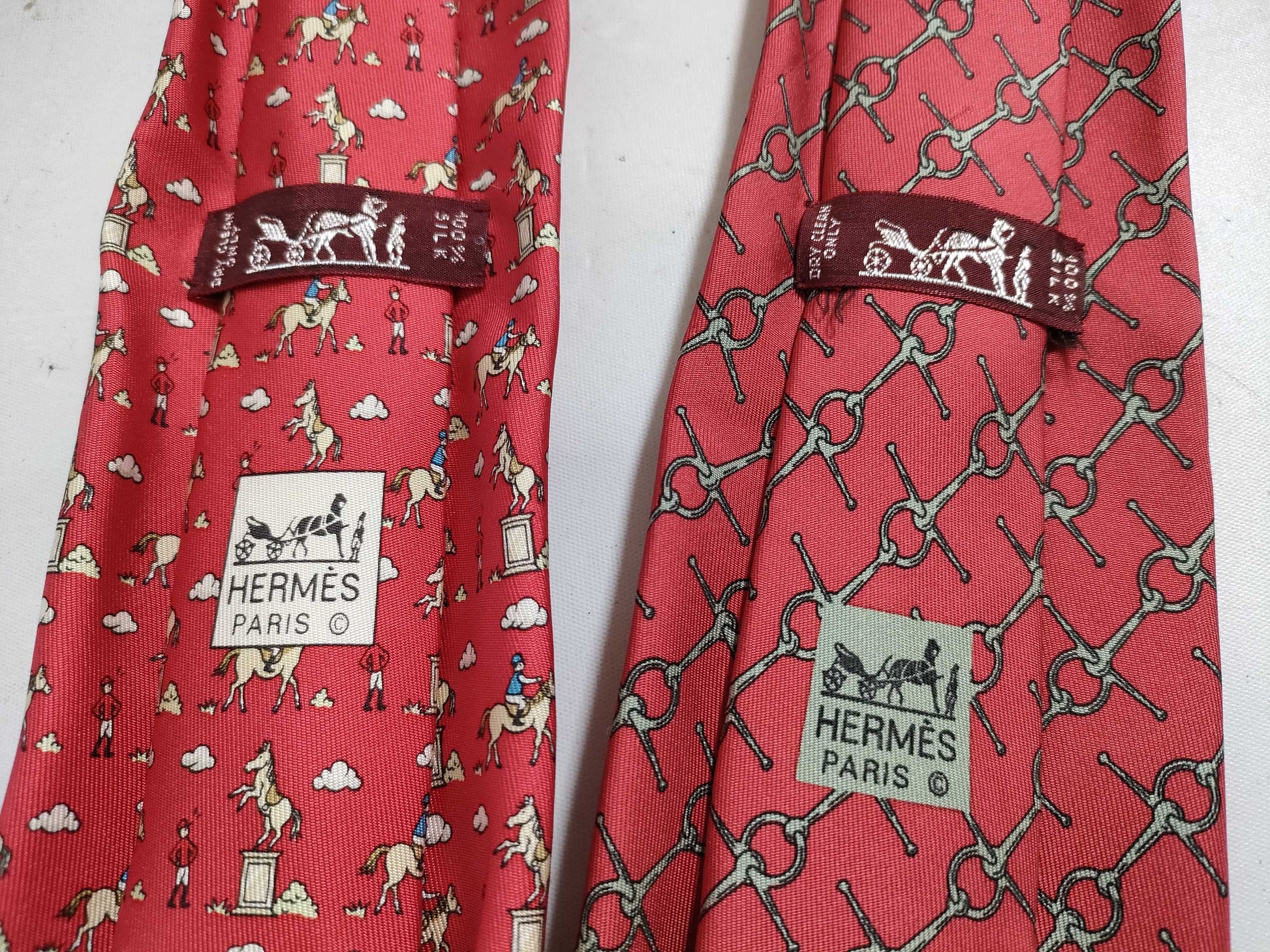 HERMES HERMES 2-piece tie