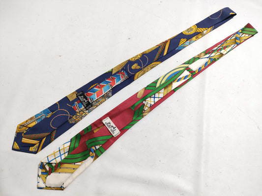 HERMES HERMES 2-piece tie