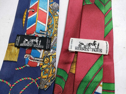 HERMES HERMES 2-piece tie