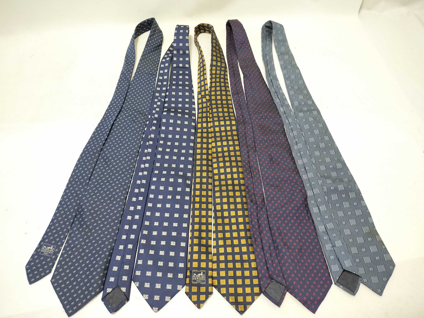 HERMES HERMES 5-piece tie set and other accessories