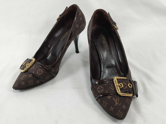 LOUIS VUITTON Monogram Mini LOUIS VUITTON Pumps