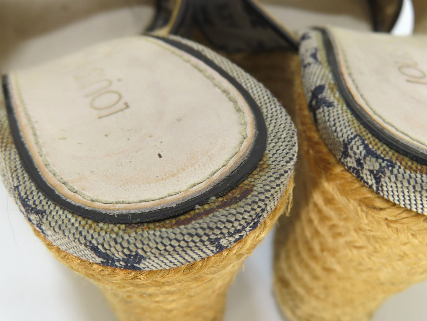 LOUIS VUITTON LOUIS VUITTON Wedge Sandals Sandals