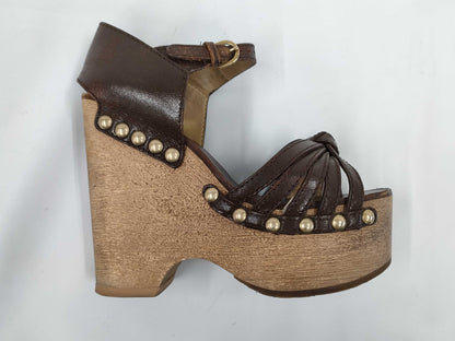  CHANEL CHANEL platform sandals size 35 sandals