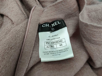 CHANEL CHANEL Pearl Knit Dress Size 44 Dress