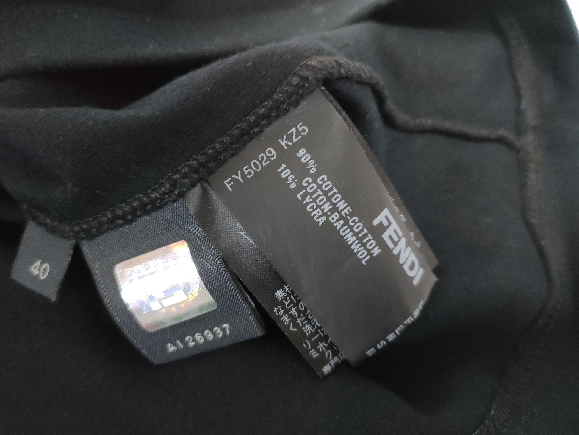 FENDI FENDI Short Sleeve T-Shirt T-Shirt