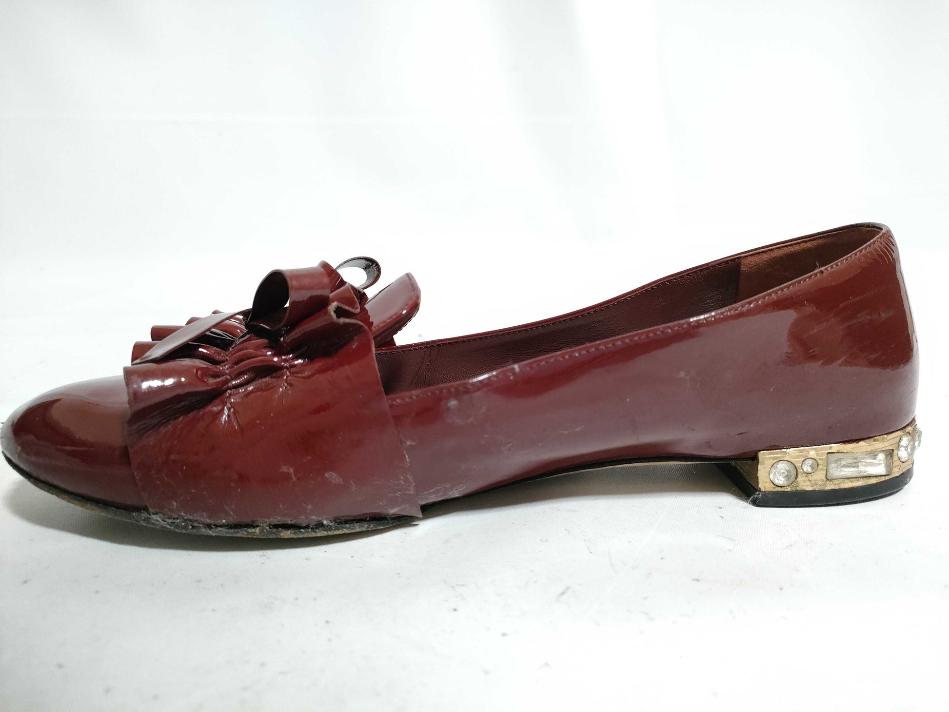 miu miu MIU MIU flat pumps pumps