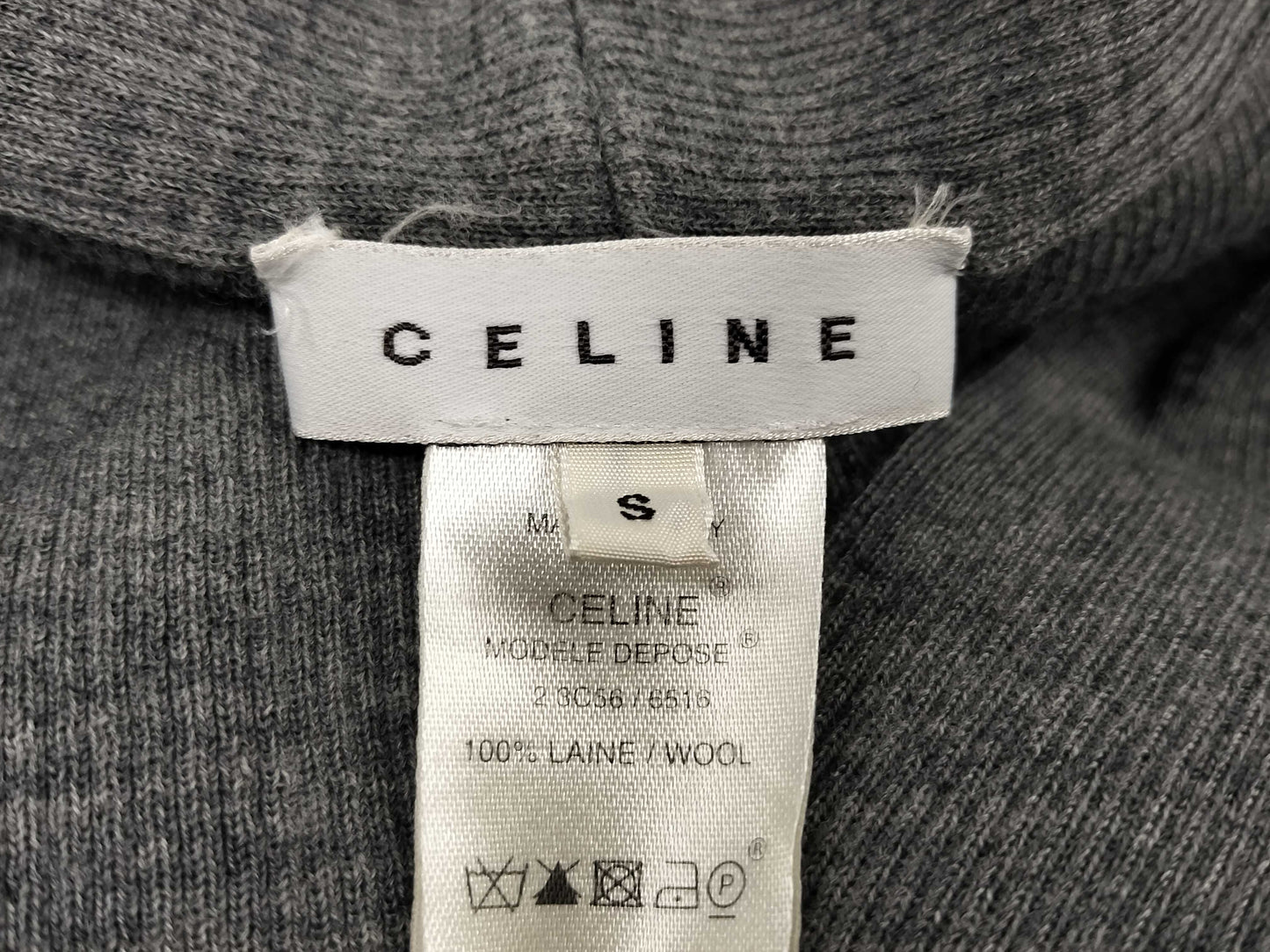 CELINE CELINE Long Sleeve Knit Top Tops