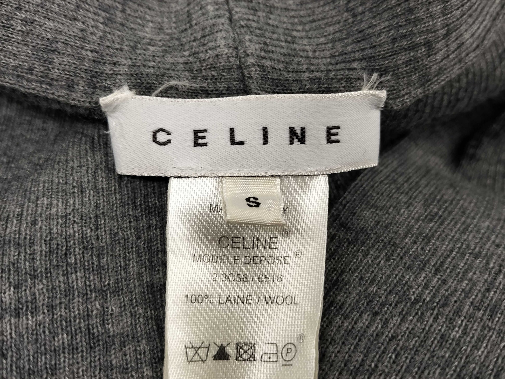 CELINE CELINE Long Sleeve Knit Top Tops
