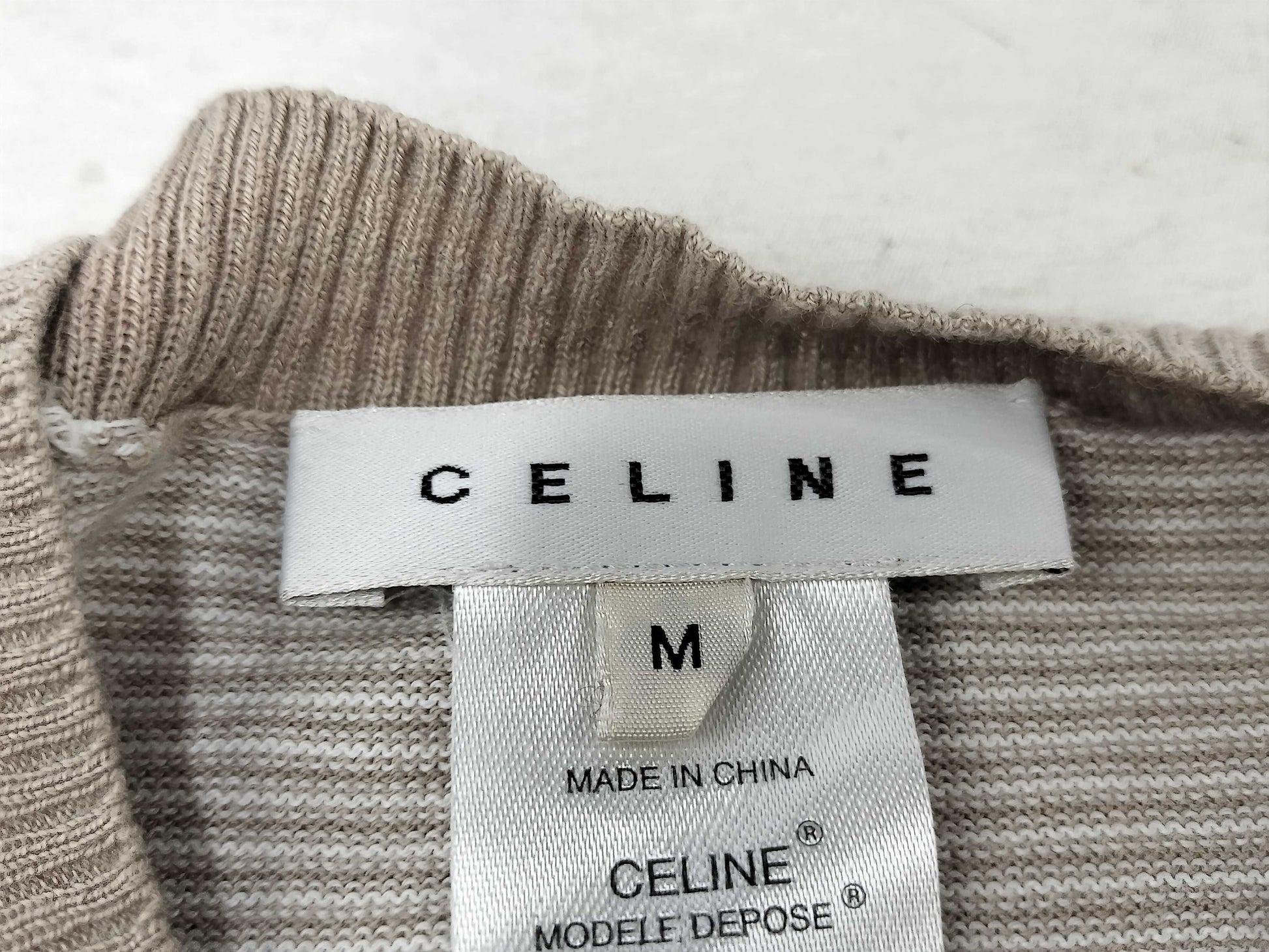 CELINE CELINE Short Sleeve Knit Top