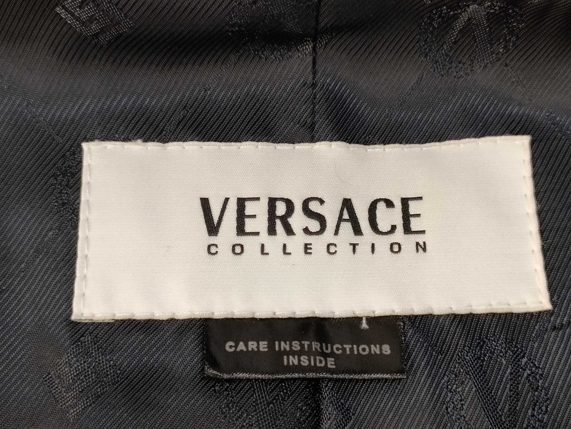 VERSACE VERSACE Leather Jacket Jacket